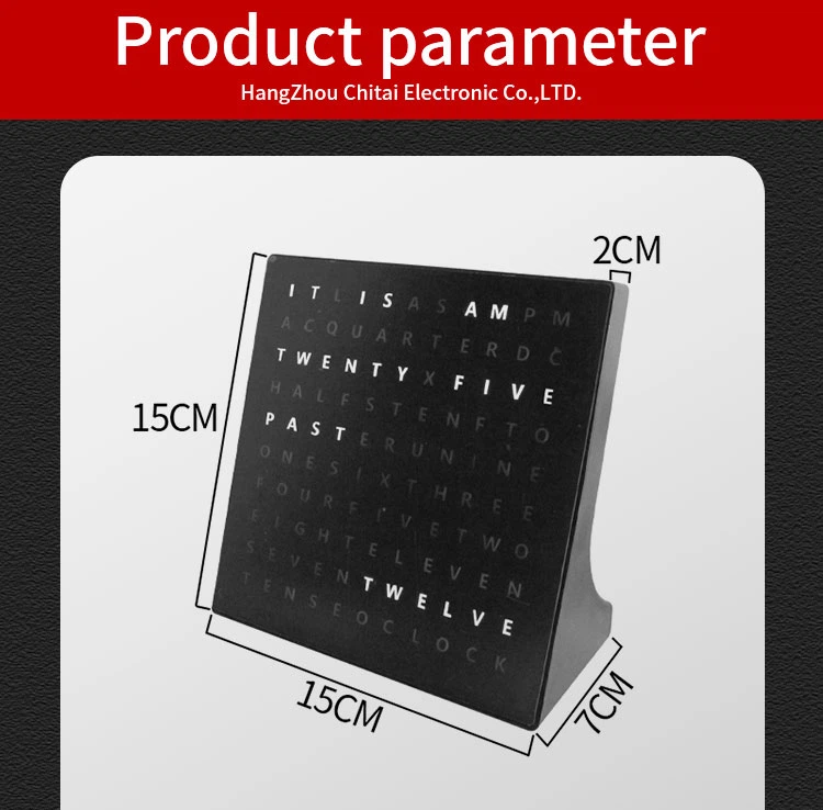 desktop led word clock 3 desktop led word clock 3
